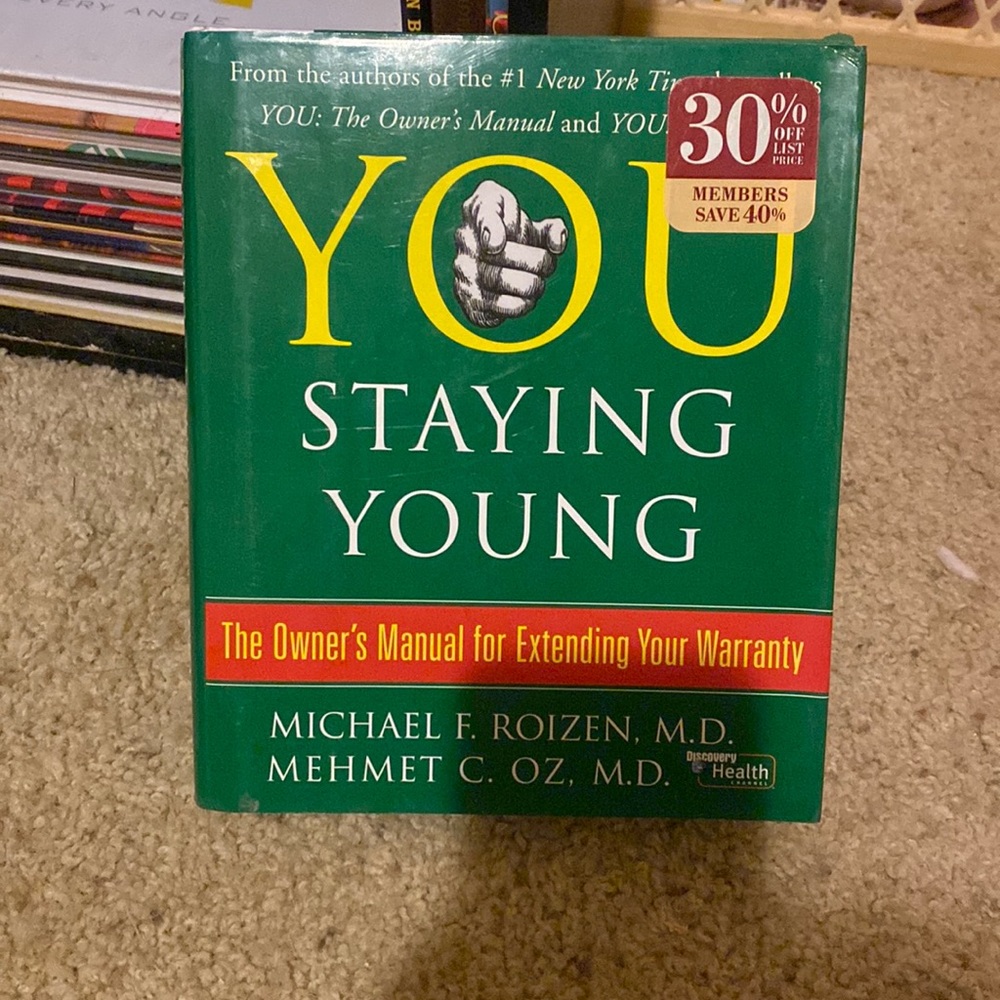 You staying young book